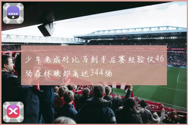 少年老成对比马刺季后赛经验仅46场森林狼却高达344场